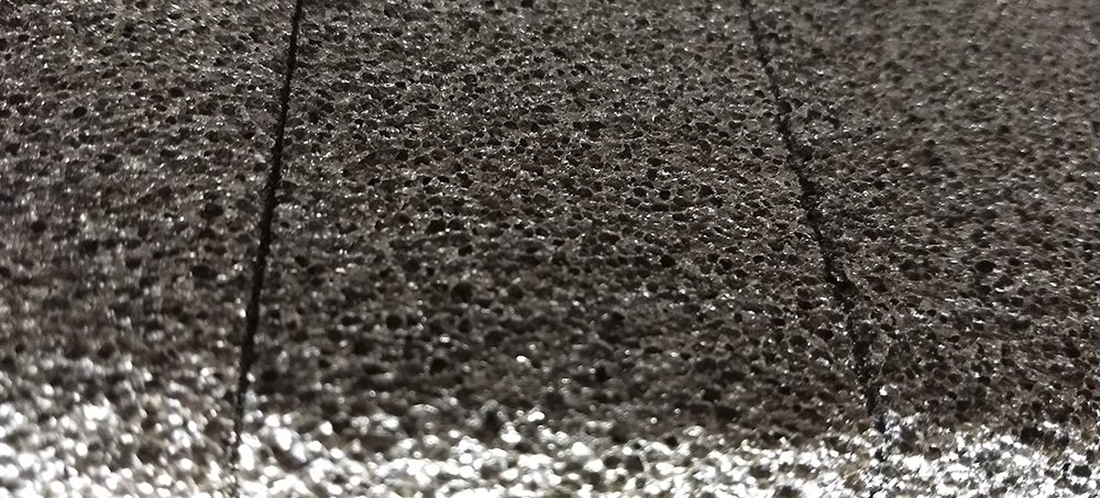 Fondo de Vidrio celular (aislante térmico)