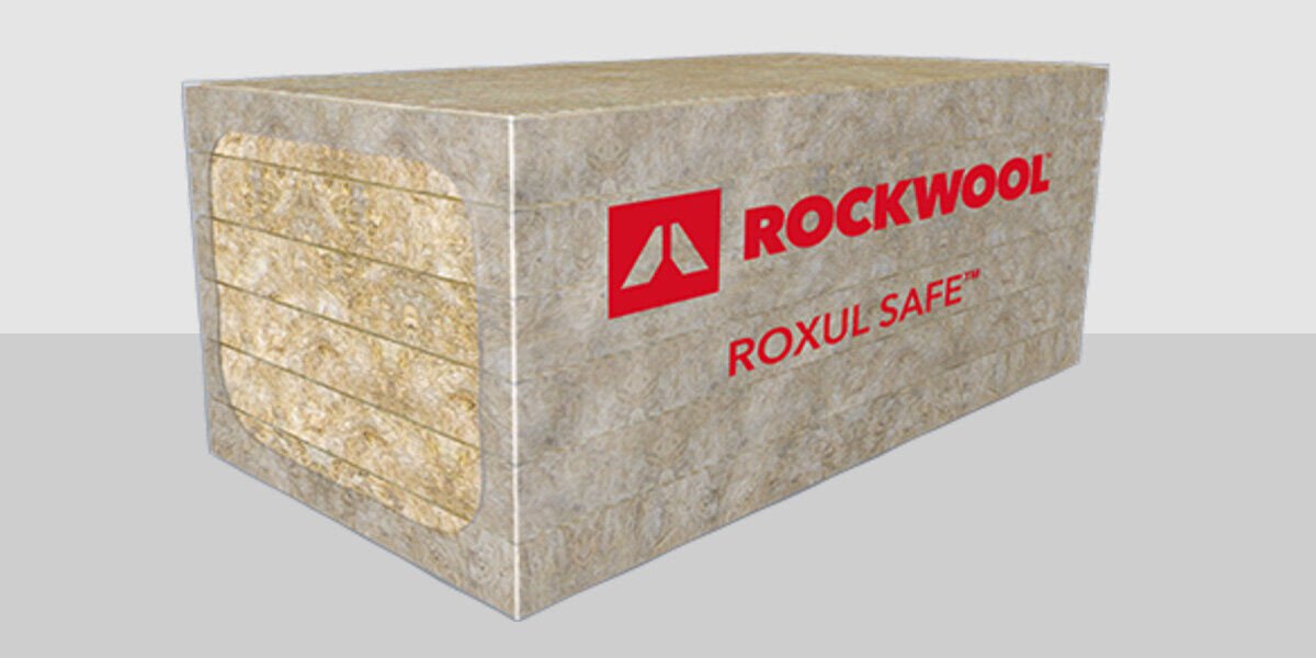 Fondo de Placa de lana mineral de roca ROXUL SAFE™